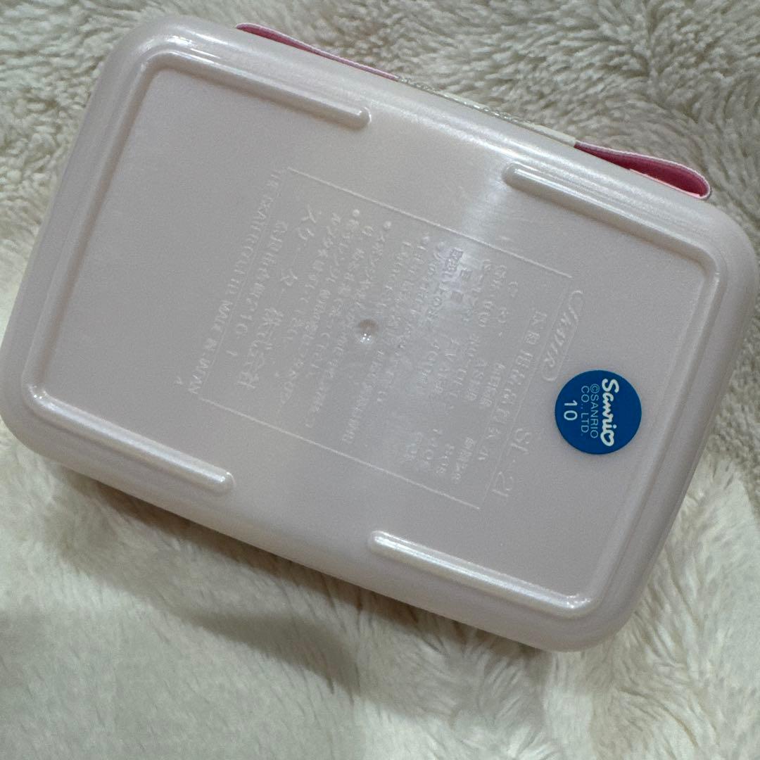 新品未使用　野いちごキティ　お弁当　ハローキティ　フォーク付き