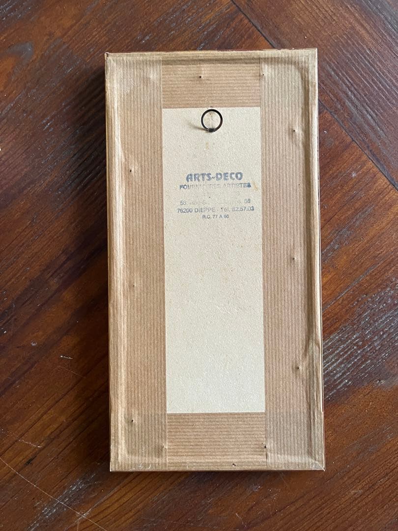 ◆最終SALEフランスアンティーク｜版画田舎の風景ノルマンディー絵画額壁掛け