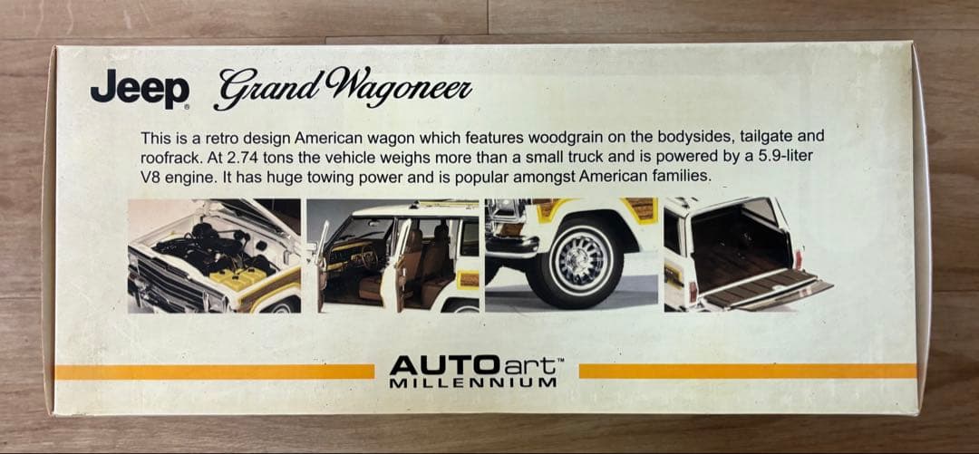 【絶版希少】AUTOart製Jeep Grand Wagoneer 1:18
