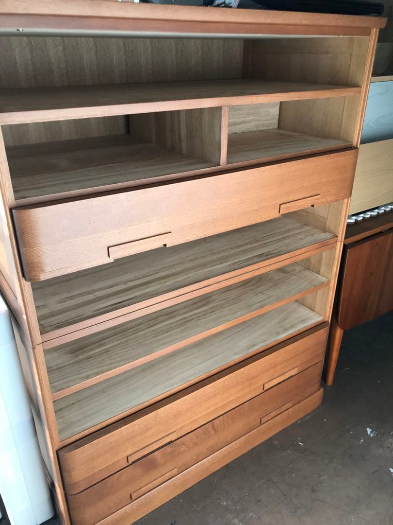 【さくら】【美品】天然木　ハイチェスト（D）ソプラ　※値段交渉応じます