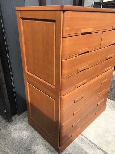 【さくら】【美品】天然木　ハイチェスト（D）ソプラ　※値段交渉応じます