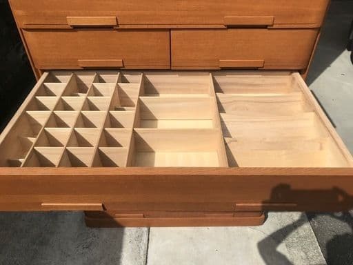 【さくら】【美品】天然木　ハイチェスト（D）ソプラ　※値段交渉応じます