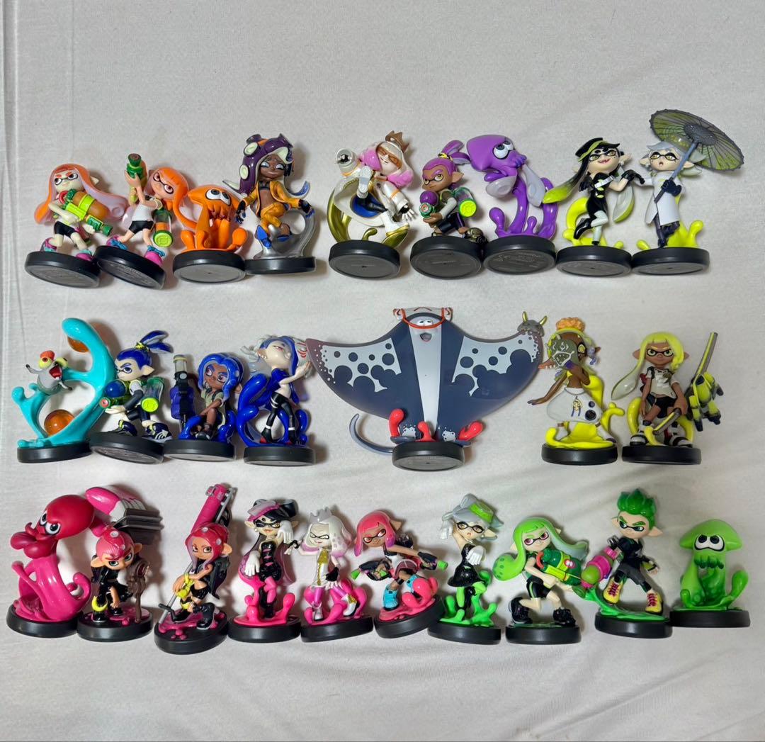 スプラトゥーン　amiibo アミーボ 新品・美品 ほぼコンプセット 26個