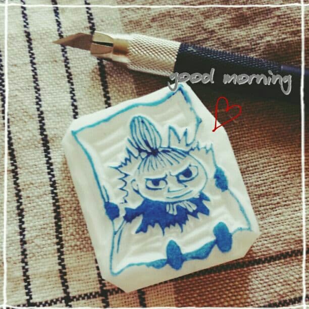 消しゴムはんこお作りします♪