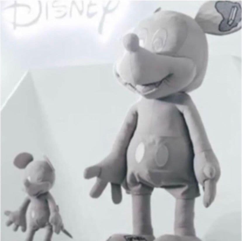 I*I様 Daniel Arsham ダニエルアーシャム x ミッキー 特大ぬい