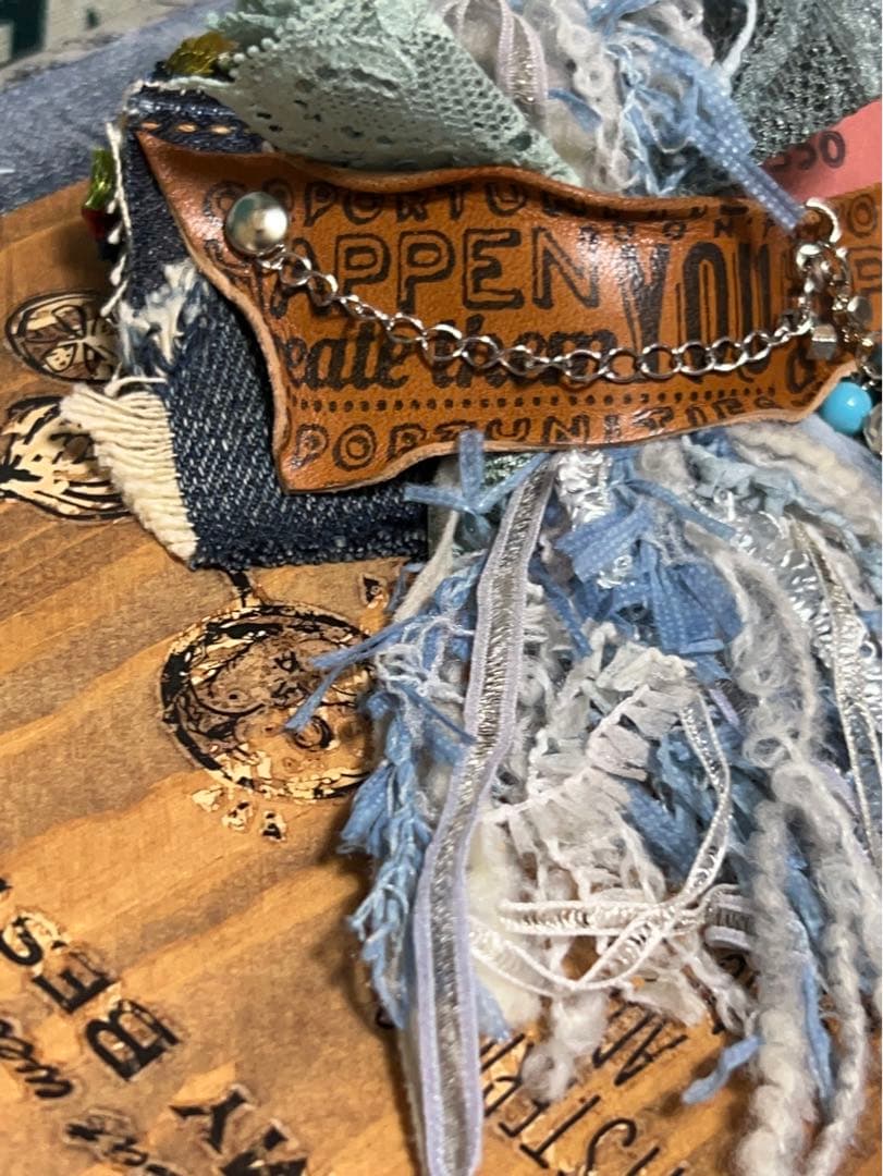 ヘアークリップ　summer Blue No.422