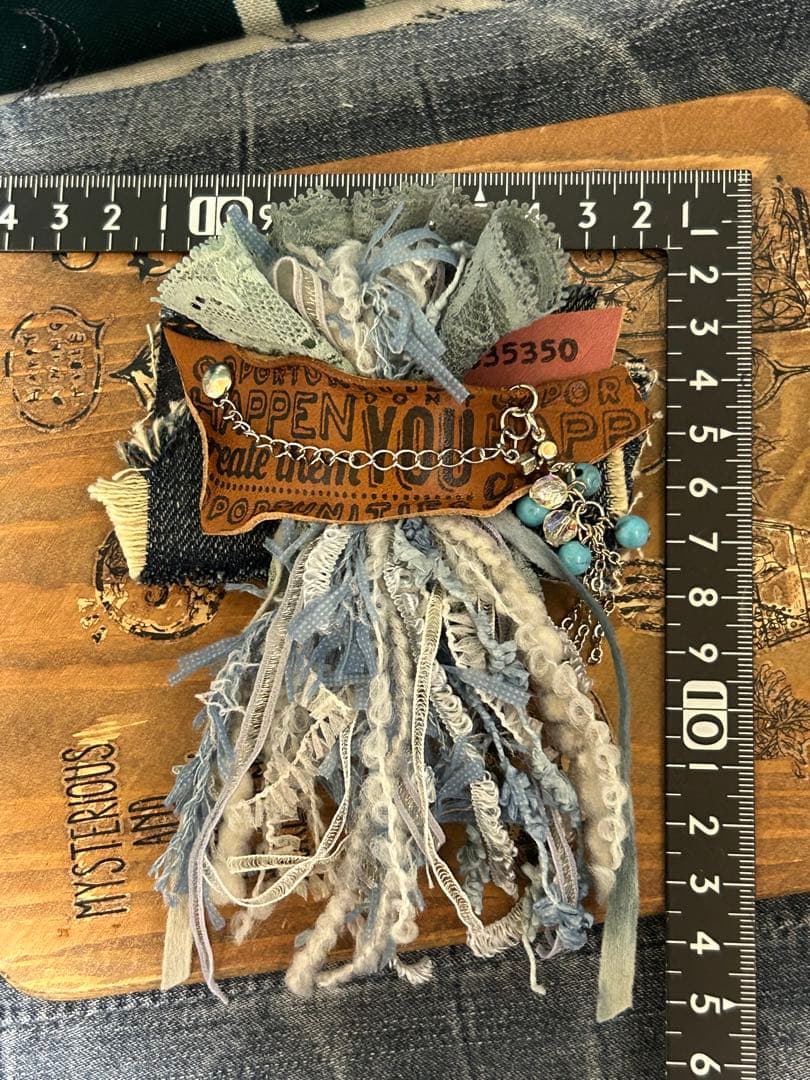 ヘアークリップ　summer Blue No.422