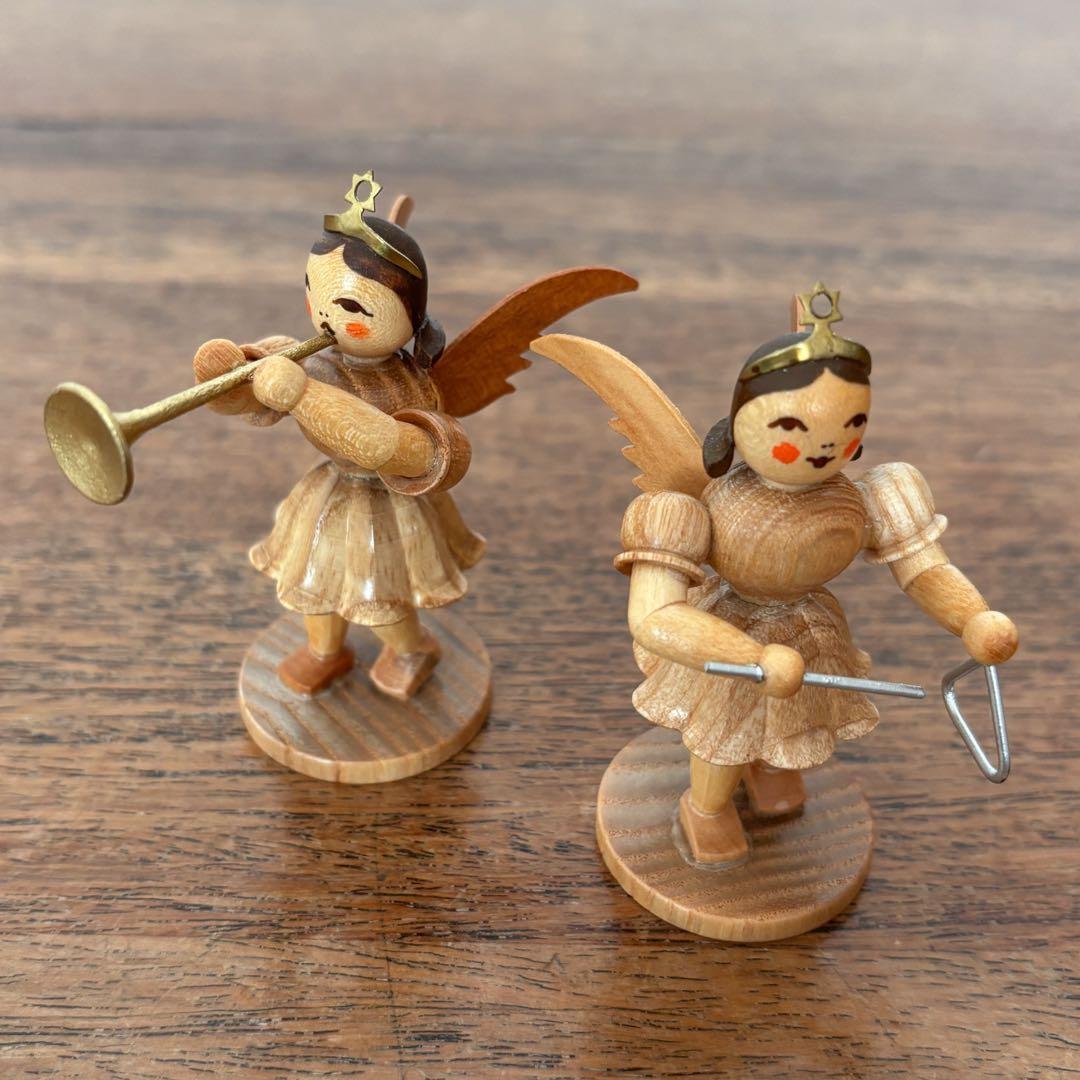 【ドイツ Blank女の子の人形2体のセットB】ヴィンテージ