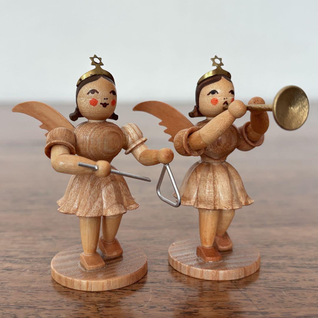 【ドイツ Blank女の子の人形2体のセットB】ヴィンテージ