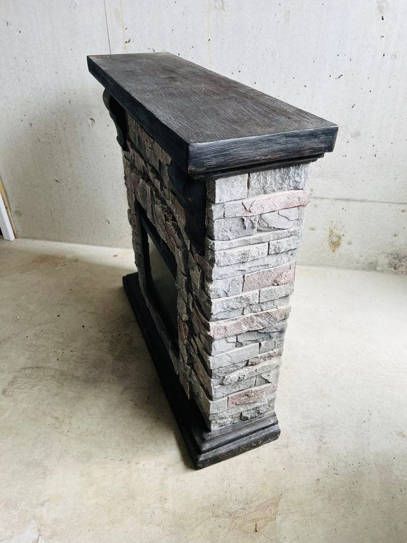 電気式暖炉 ロイドグランデ パイオニア 1000W 18インチ グレーストーン