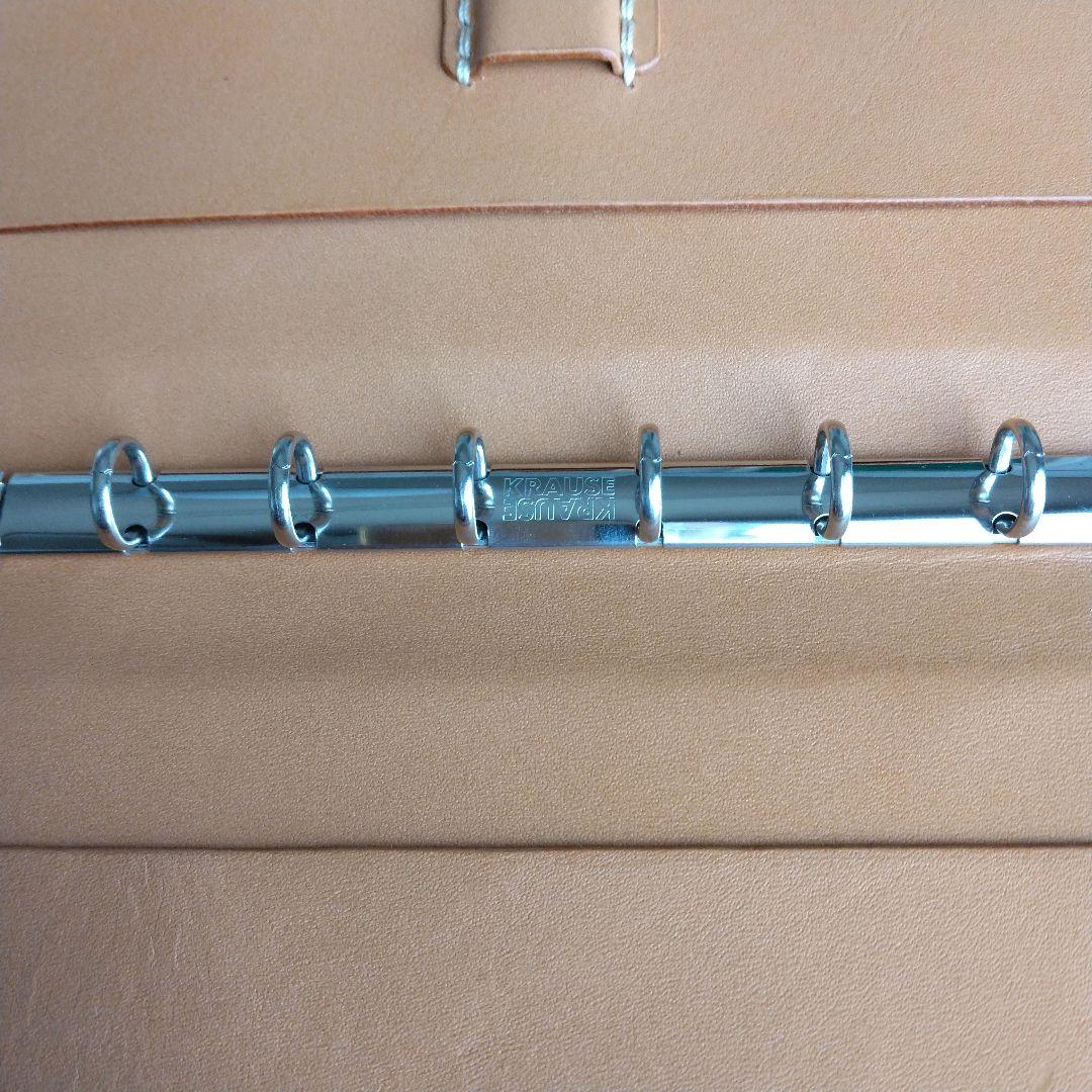 システム手帳　トカゲ革 B7ミニ6穴用　フラットタイプ