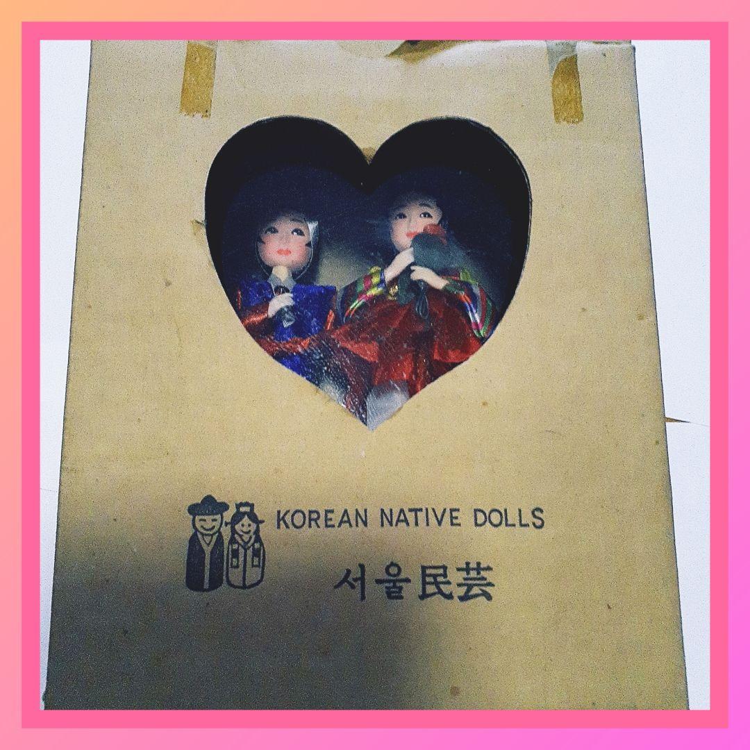 韓国人形✨韓国民族衣裳人形✨民芸品
