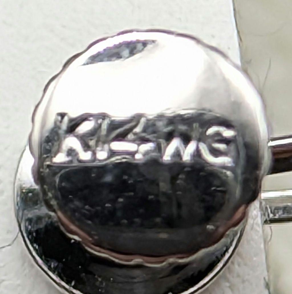 本真珠 イヤリング 約8mm K14WG 照良好 アコヤパール ヴィンテージ