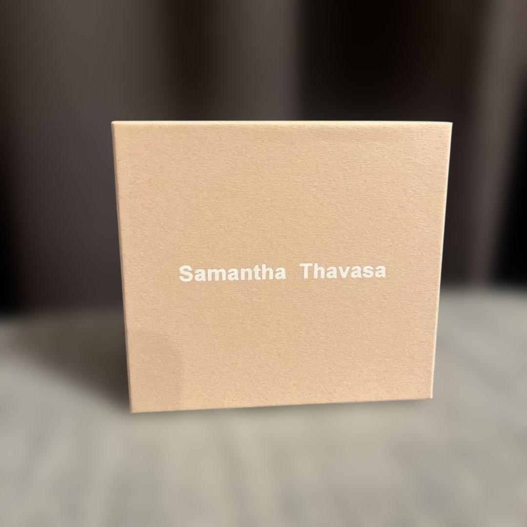Samantha Thavasa オリジナル金具ツイード 折財布