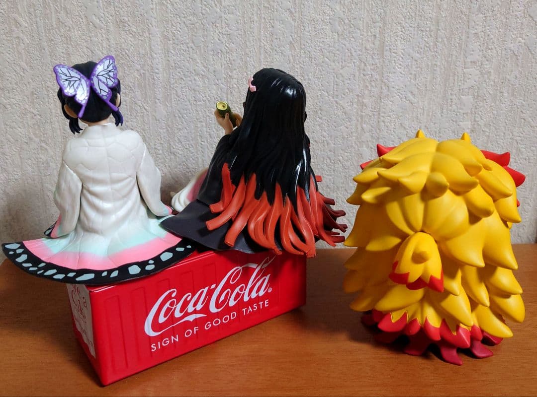 鬼滅の刃 竈門禰豆子 胡蝶しのぶ 煉獄杏寿郎 フィギュア セット 箱無し