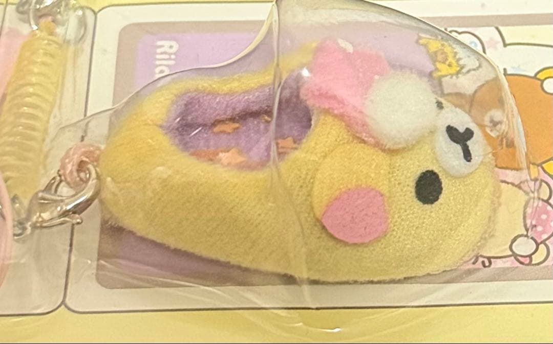 リラックマ　パペクリーン3 コリラックマ　携帯クリーナーマスコット