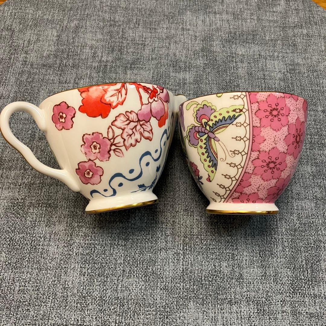 ウェッジウッド　バタフライブルーム　シュガーボウル&クリーマーセット　新品未使用