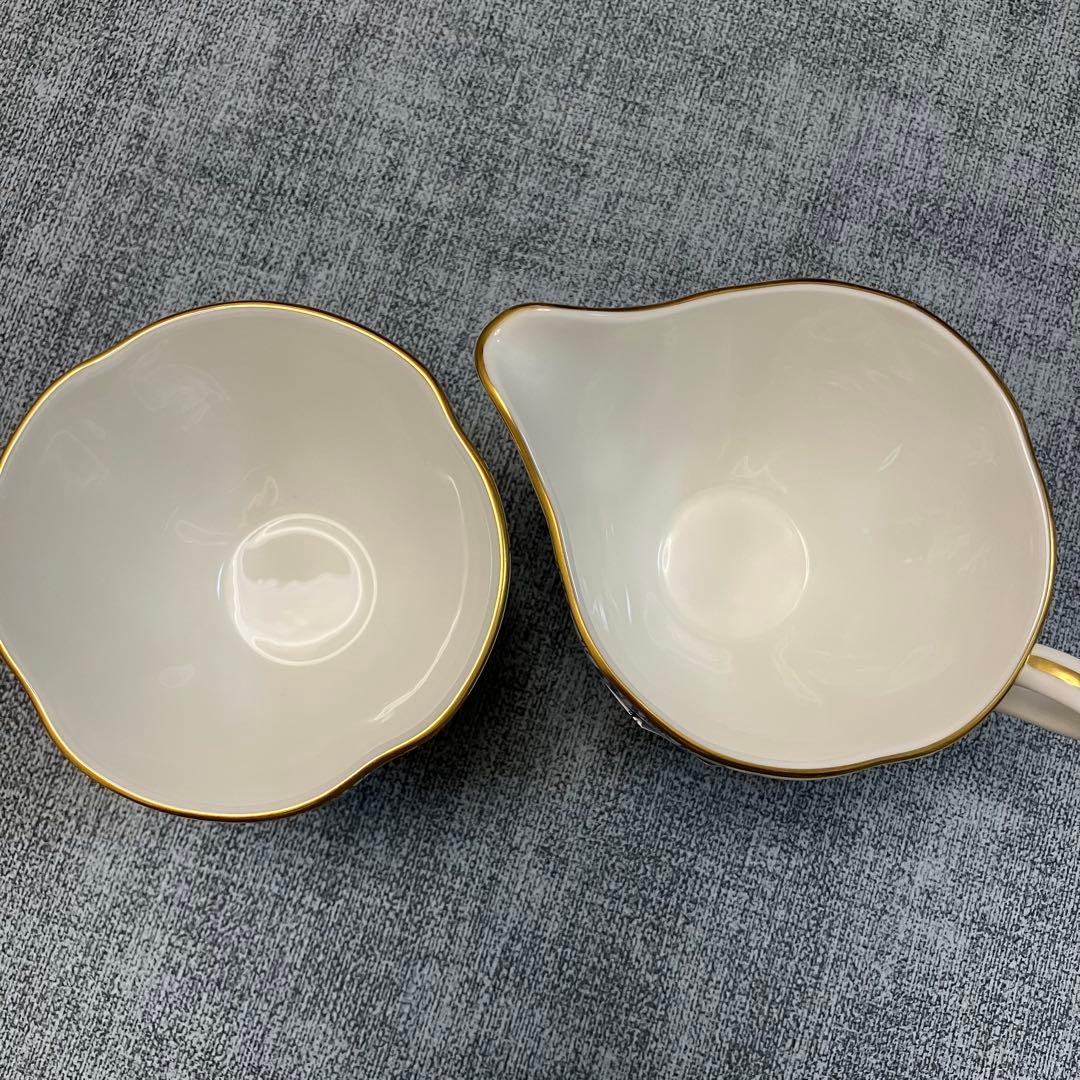 ウェッジウッド　バタフライブルーム　シュガーボウル&クリーマーセット　新品未使用