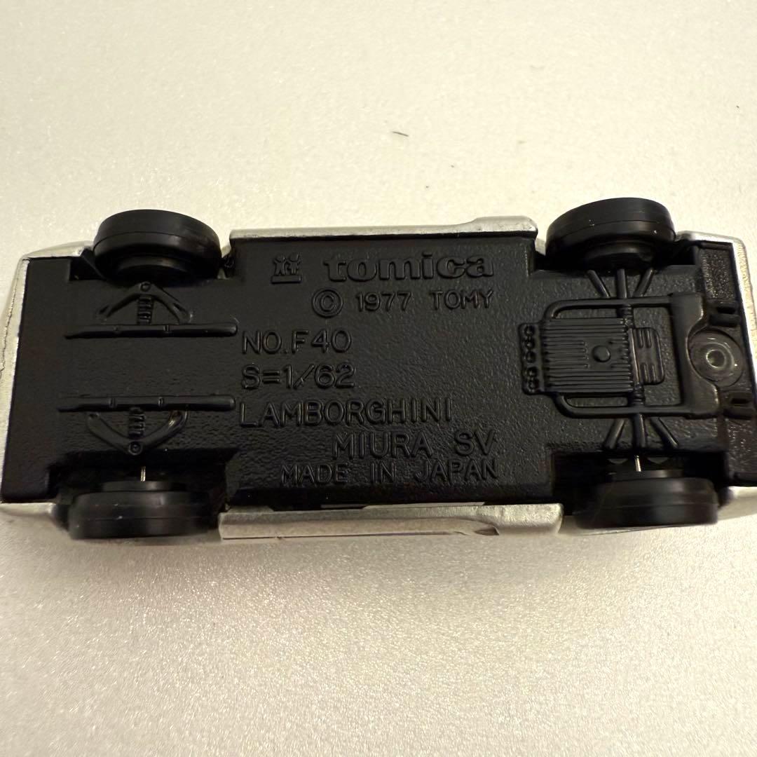 トミカ日本製 黒箱 ランボルギーニミウラSV×2 カウンタックLP500S