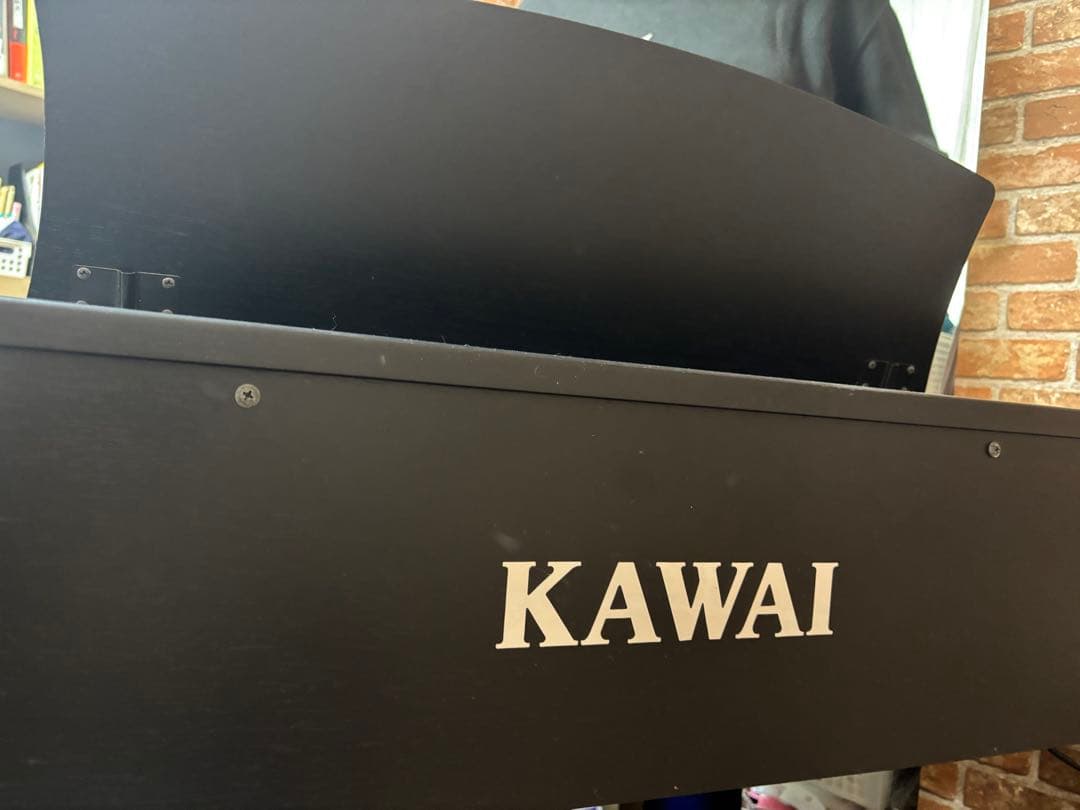 KAWAI 電子ピアノ 黒 3ペダル