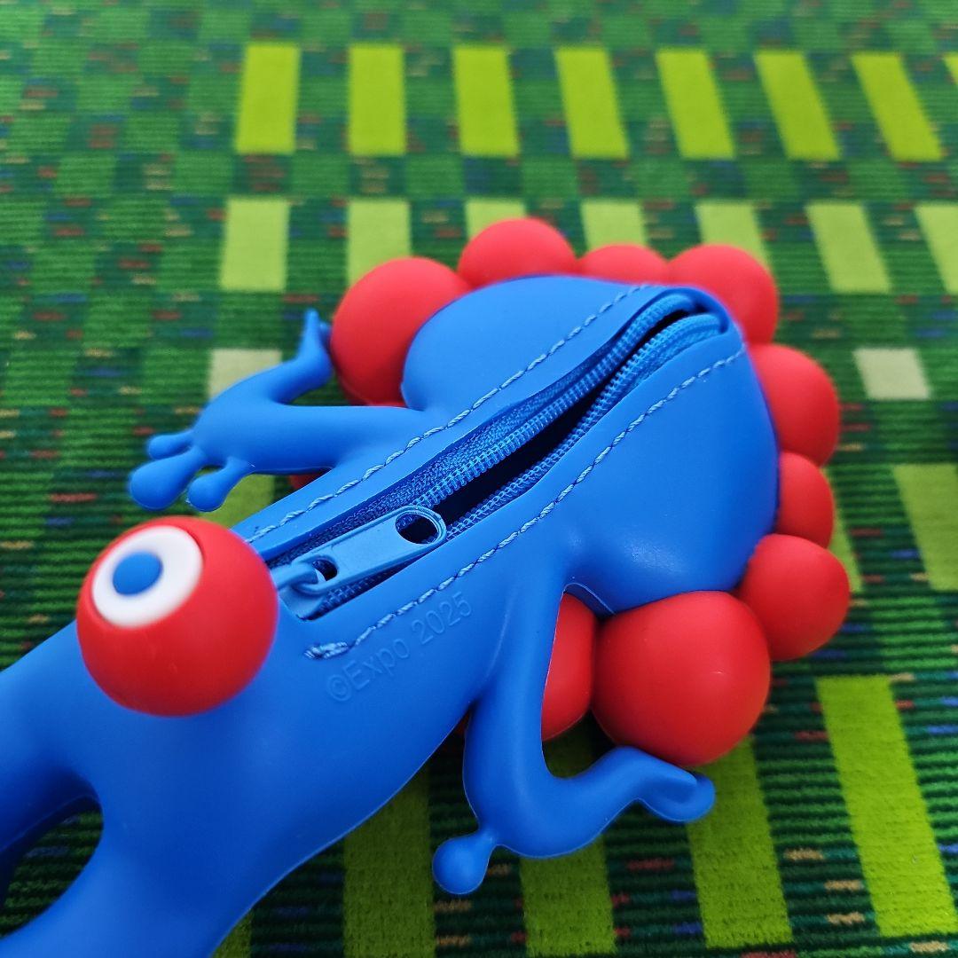 ミャクミャクぬいぐるみポーチ·シリコンポーチ