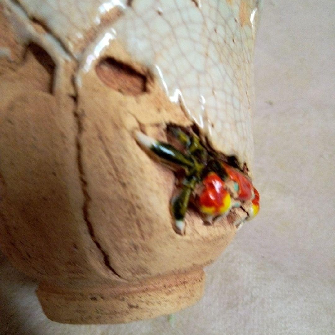 楽山焼　玉井楽山　古美術　古道具　骨董品　天神蟹