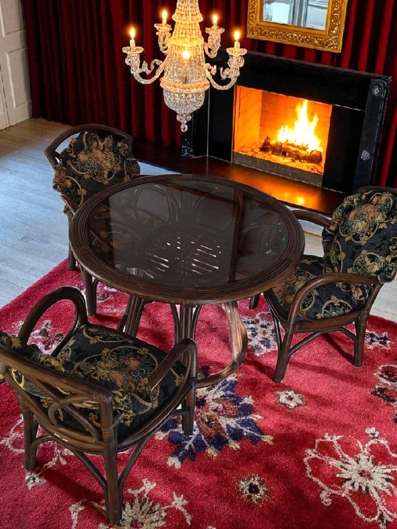 マルニ　maruni ラタン椅子 アンティーク家具 チェア