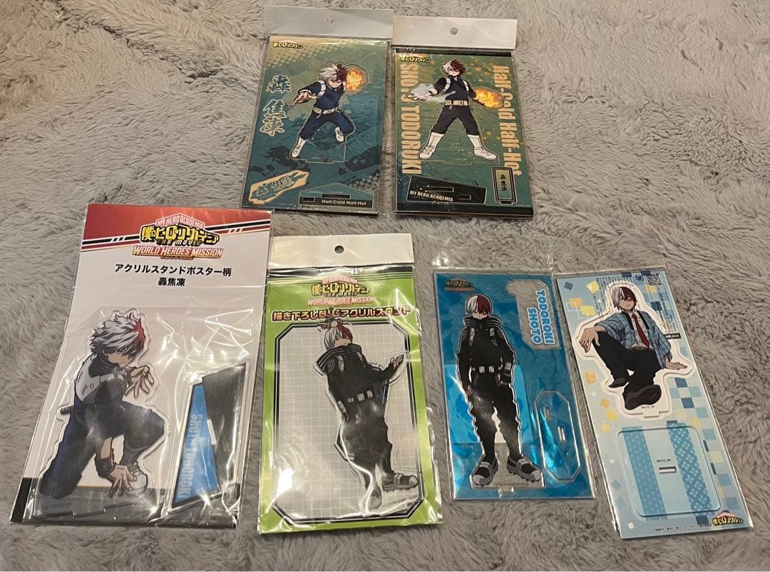 轟焦凍 グッズ まとめ売り アクスタ セット 35点 缶バッジ 等