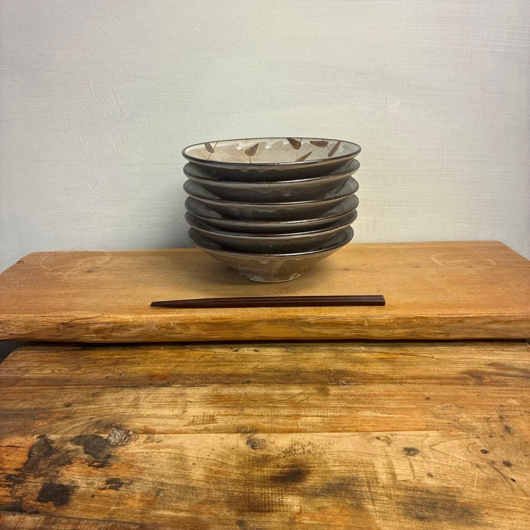 新品　陶器　陶芸作家　浅鉢6個　661