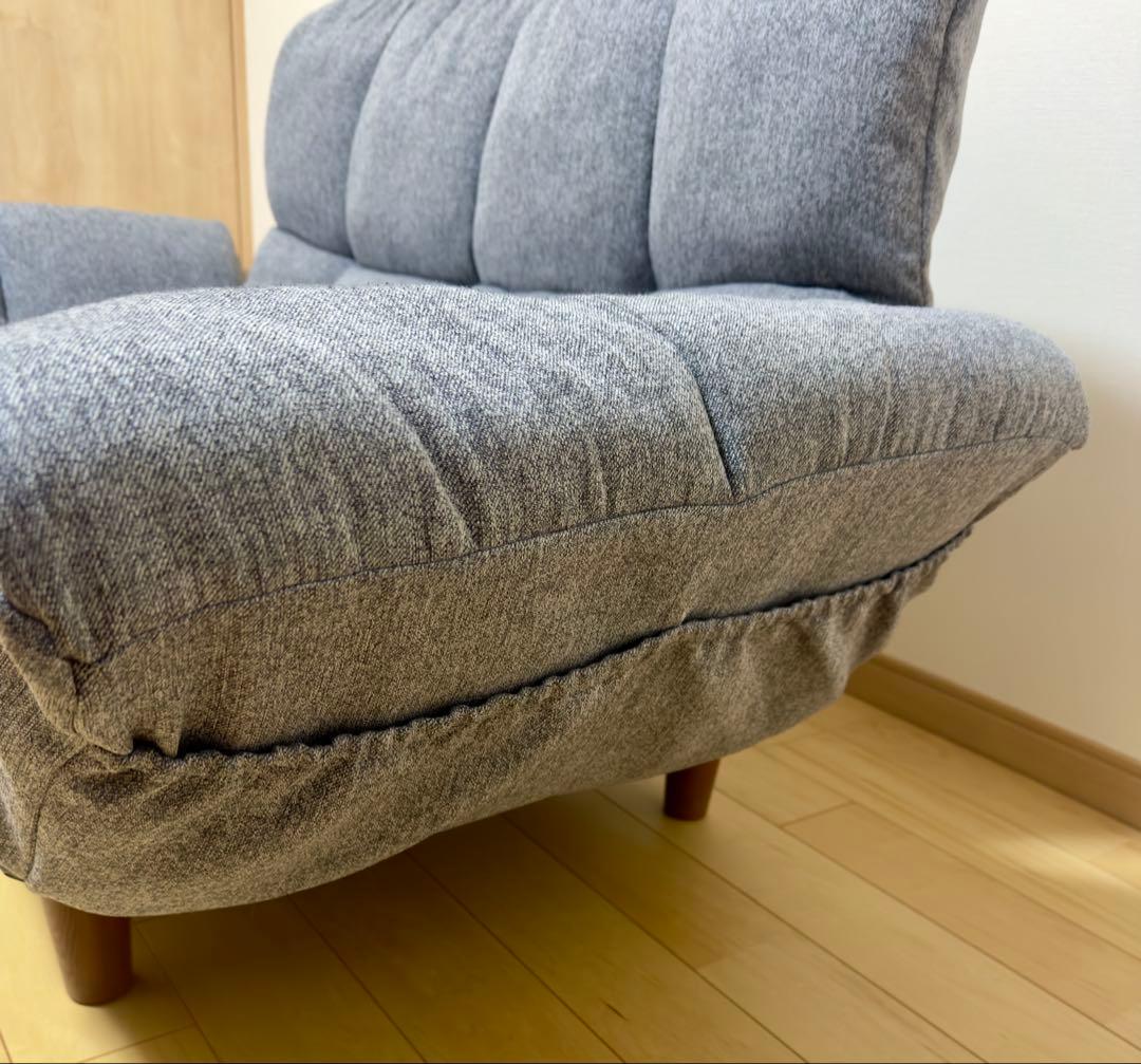 ニトリ カジュアルソファ ポケットO グレー