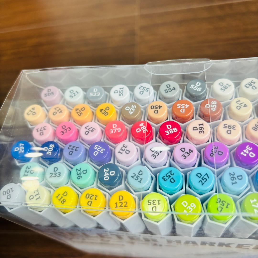 デリーター 72色 ツインタイプ 日本製 アルコールペン イラスト マンガ