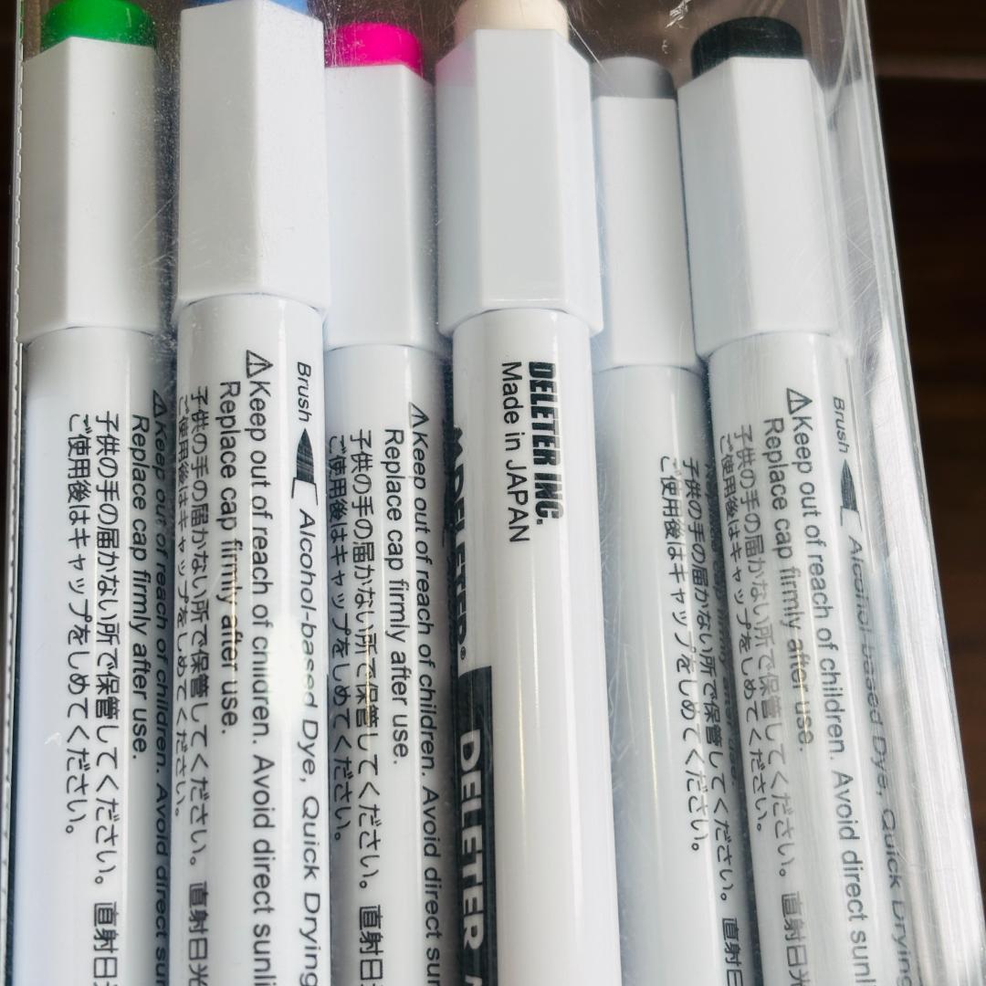 デリーター 72色 ツインタイプ 日本製 アルコールペン イラスト マンガ