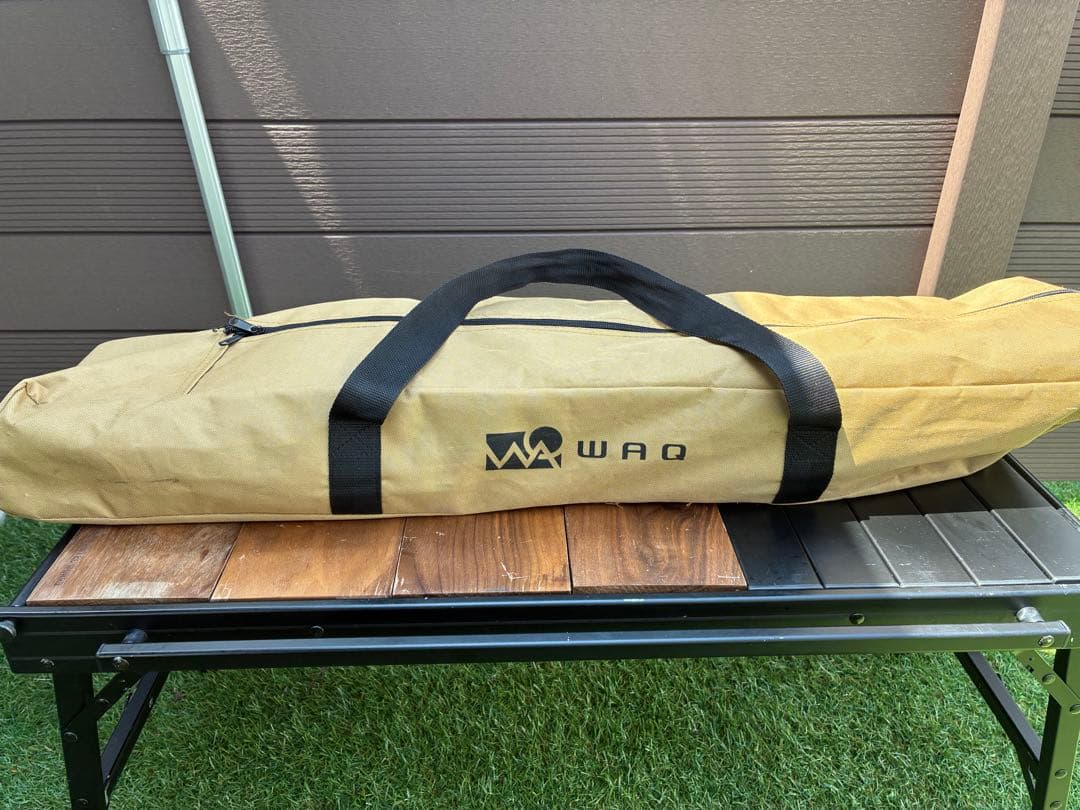 WAQ 折りたたみ木製アウトドアテーブル