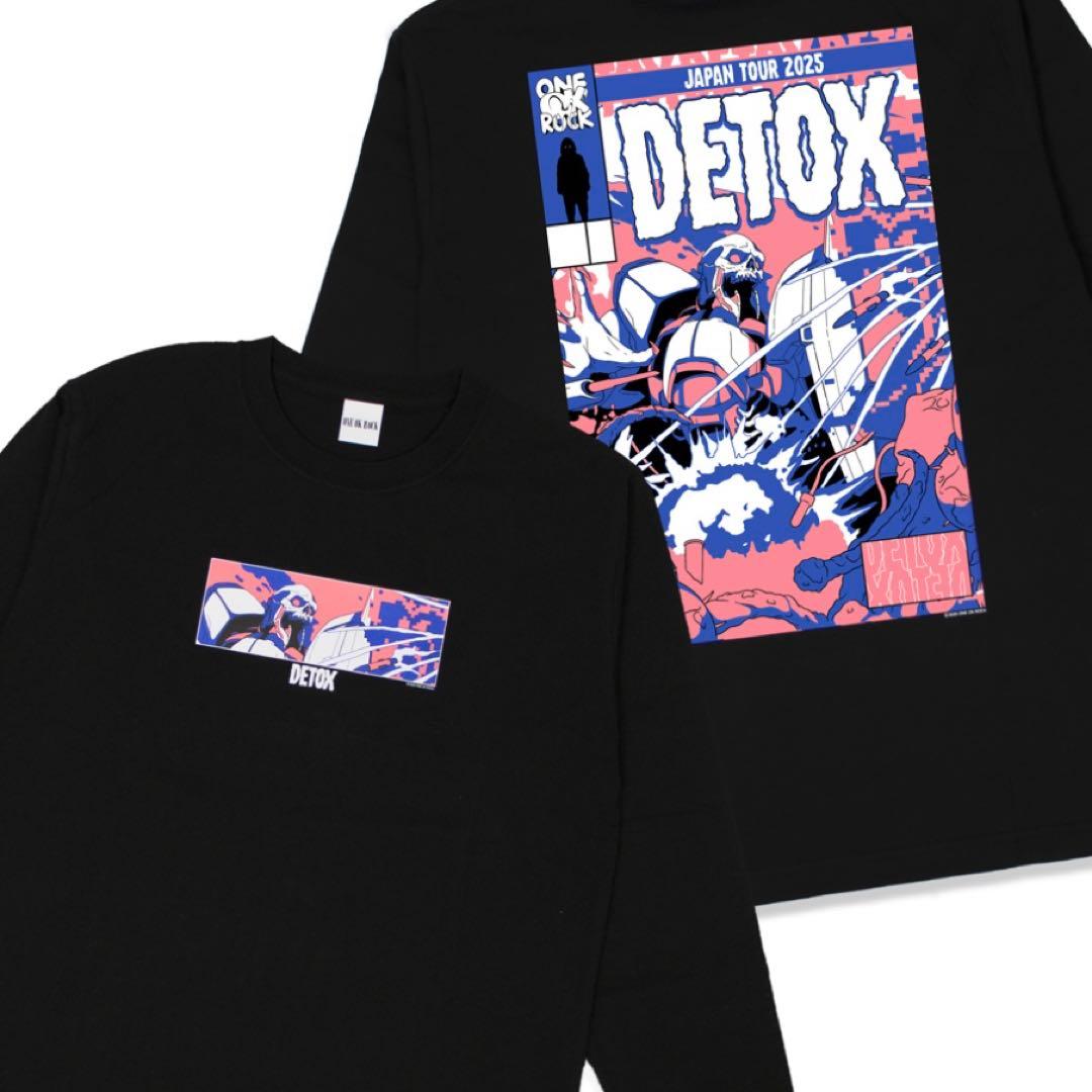 ONE OK ROCK 2025 DETOX JAPAN ロングスリーブTシャツ