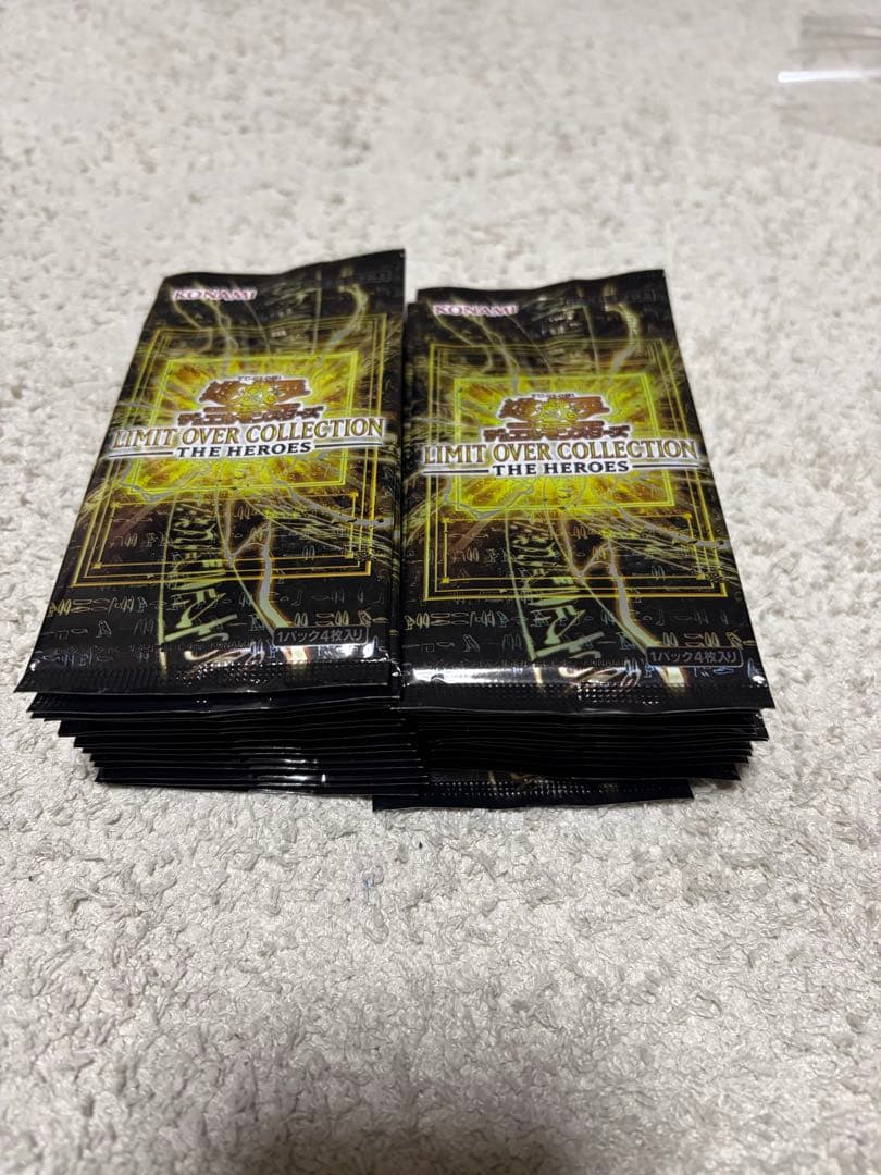 遊戯王　LIMIT OVER COLLECTION バラパック 30パック