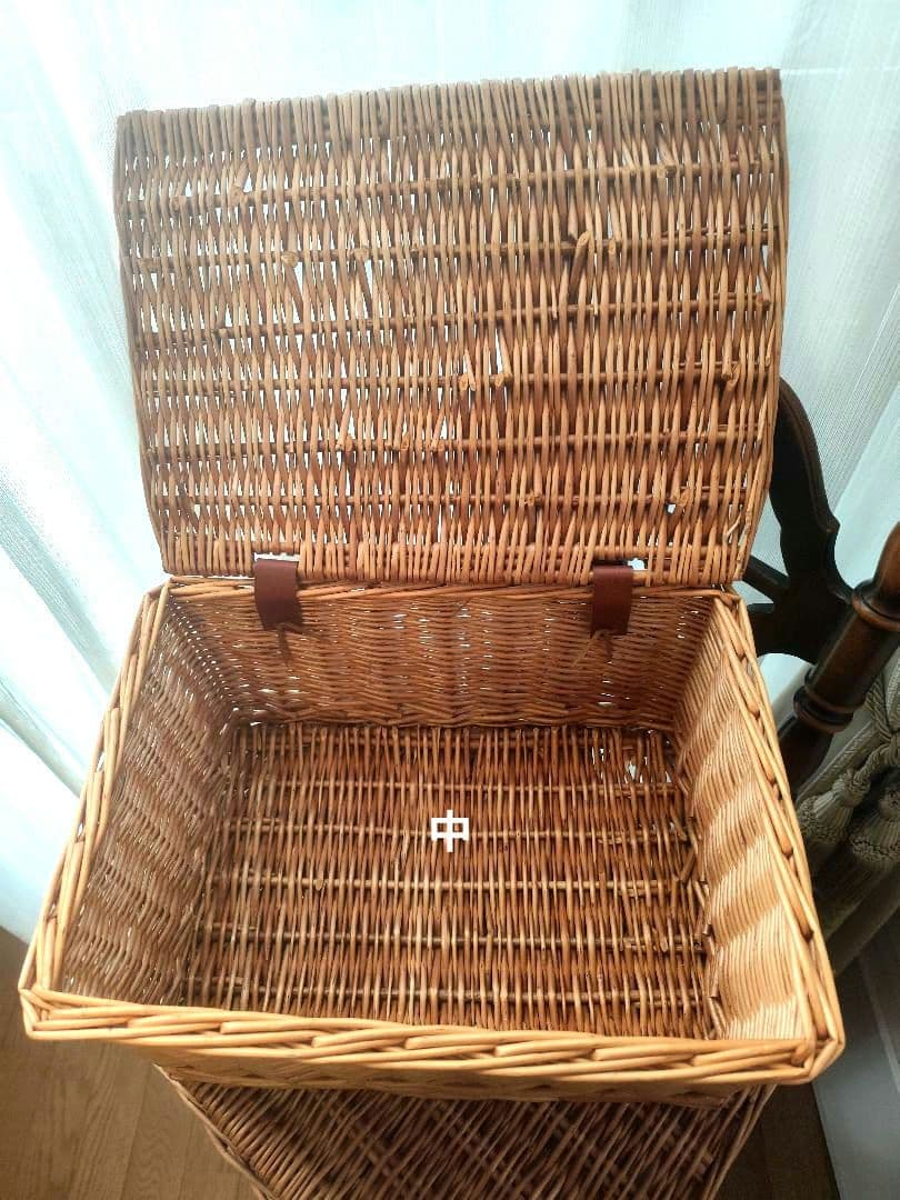 5点セット フタ付 カゴ 収納 小物入れ ラタンバスケット 藤　ラタン