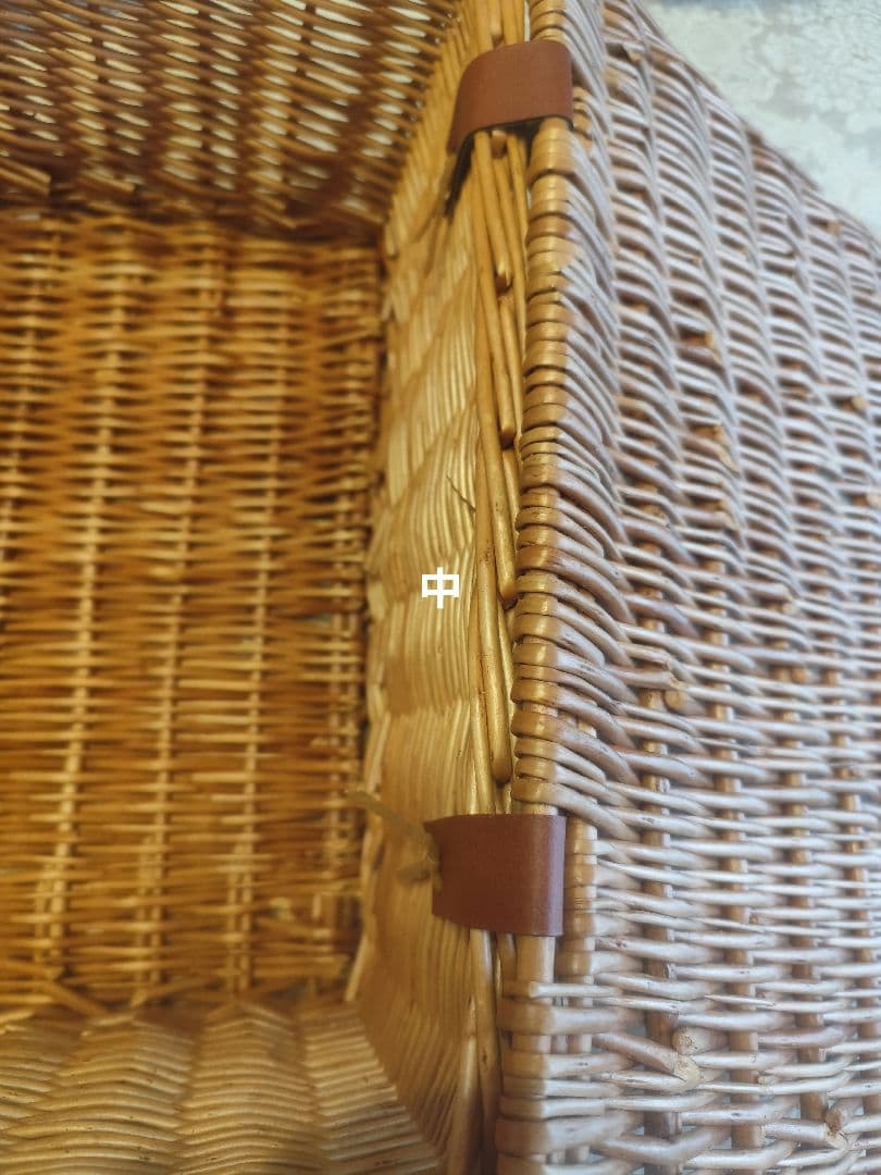 5点セット フタ付 カゴ 収納 小物入れ ラタンバスケット 藤　ラタン