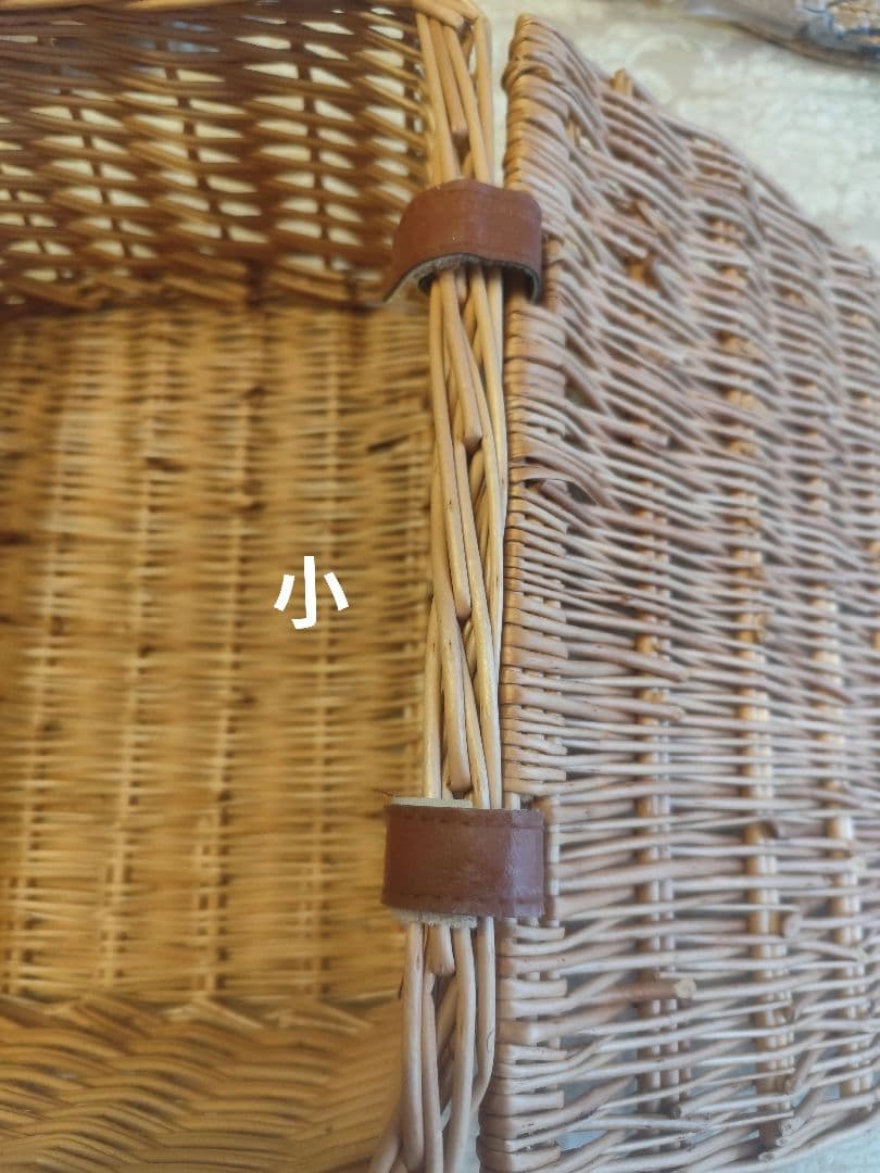 5点セット フタ付 カゴ 収納 小物入れ ラタンバスケット 藤　ラタン