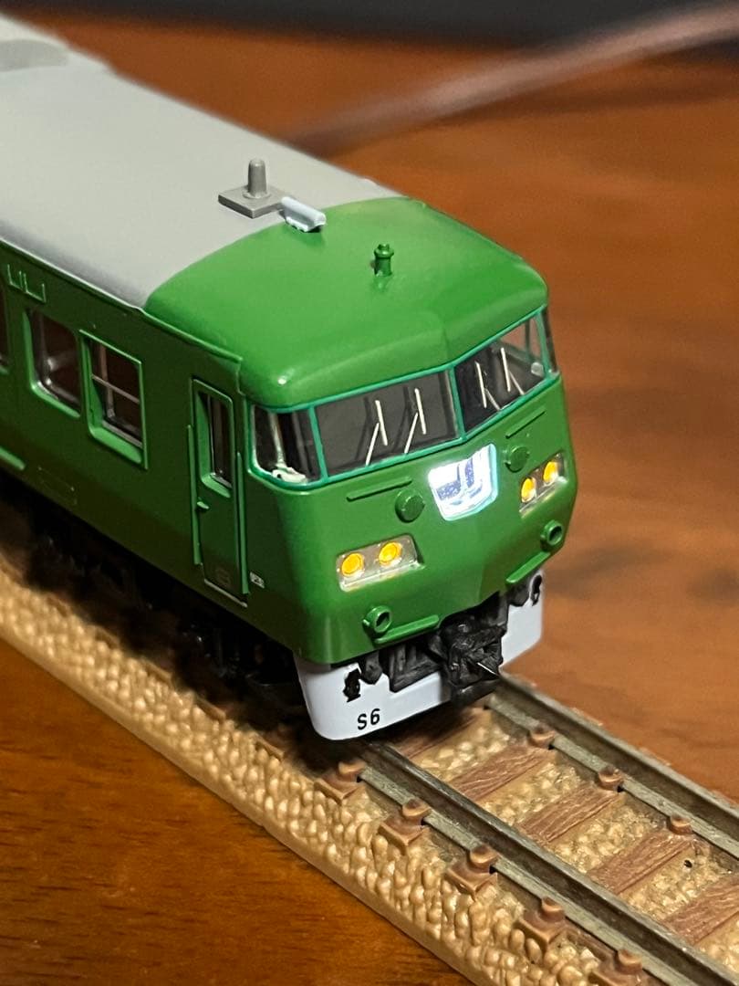 A-7783 117系-300・京都地域色・(抹茶色)タイプ 6両セット