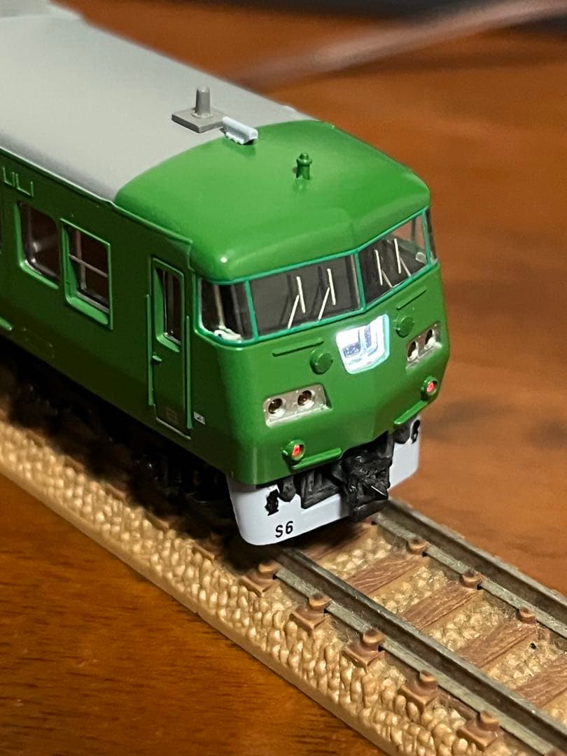 A-7783 117系-300・京都地域色・(抹茶色)タイプ 6両セット