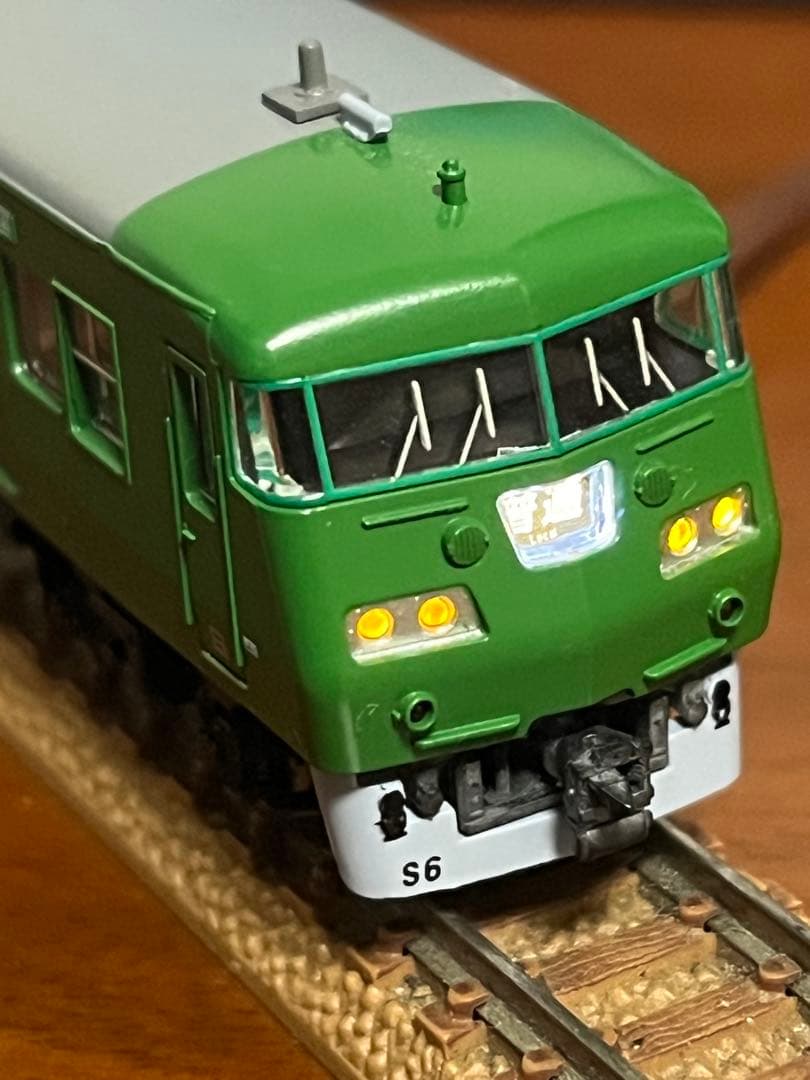 A-7783 117系-300・京都地域色・(抹茶色)タイプ 6両セット