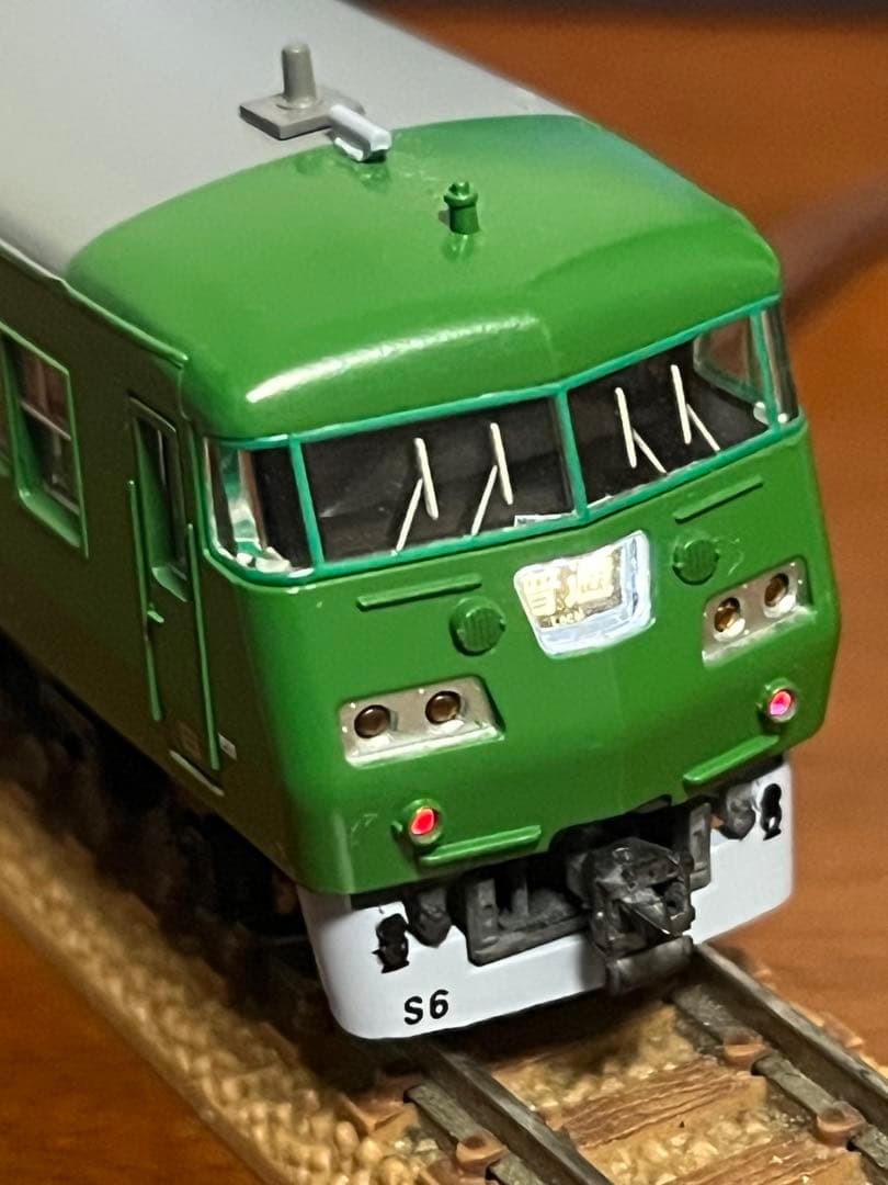 A-7783 117系-300・京都地域色・(抹茶色)タイプ 6両セット