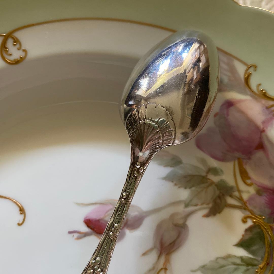 【Tiffany ティファニー】純銀 スターリングシルバー／ティースプーン C