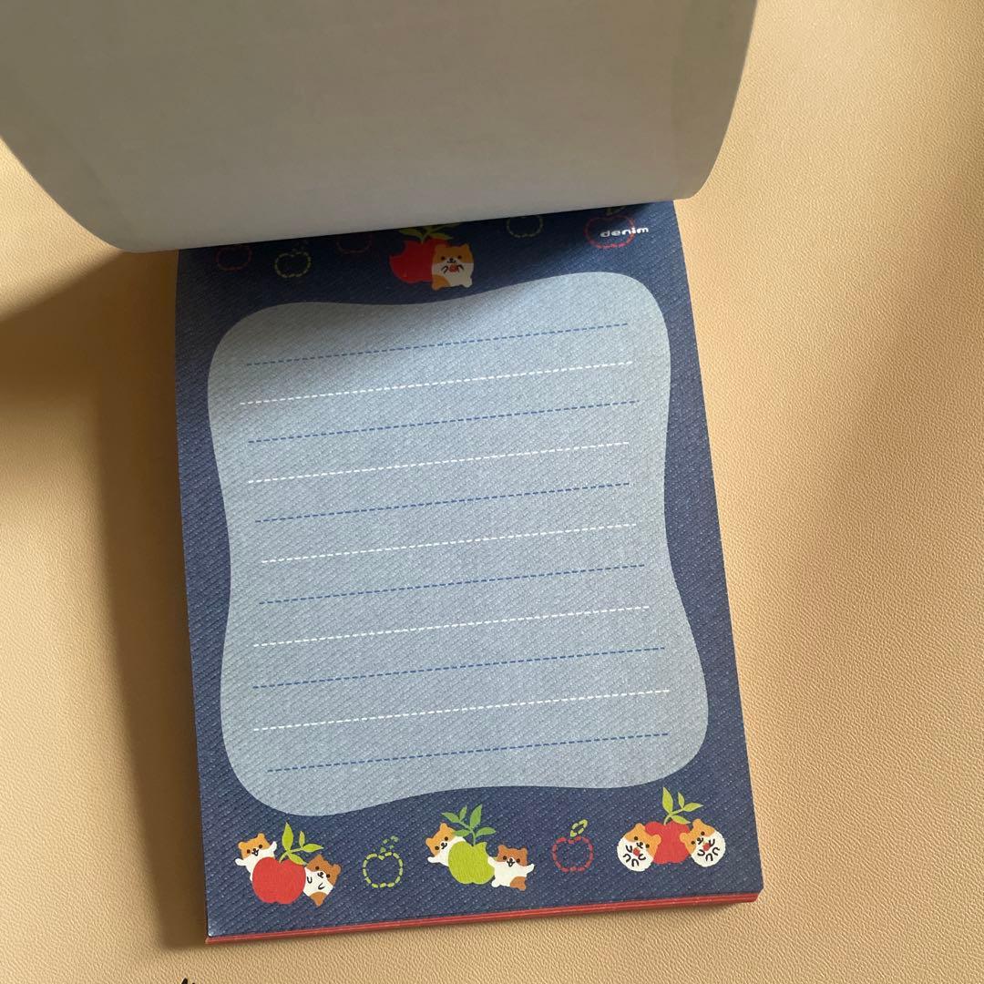 平成レトロ　ハムスター　メモ帳　ケース入りレターセット