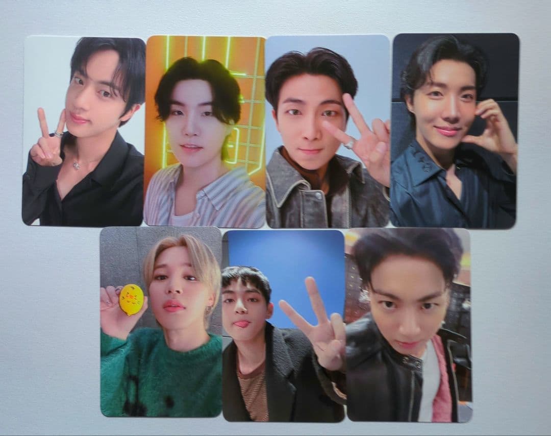 ☆BTS FESTA 2025 ARMY特典トレカ7枚セット&パンフレットセット