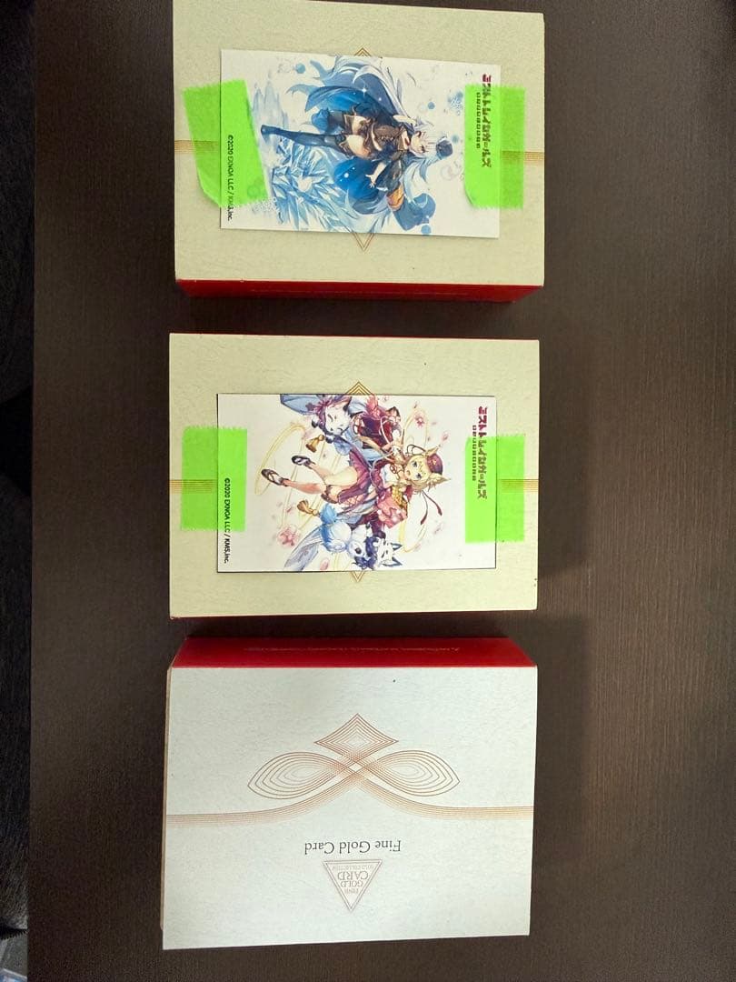 ミストトレインガールズ 純金製 カード