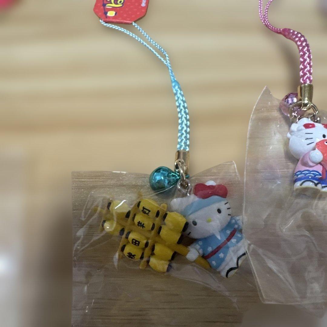 ご当地キティ根付け レアもの8点セット