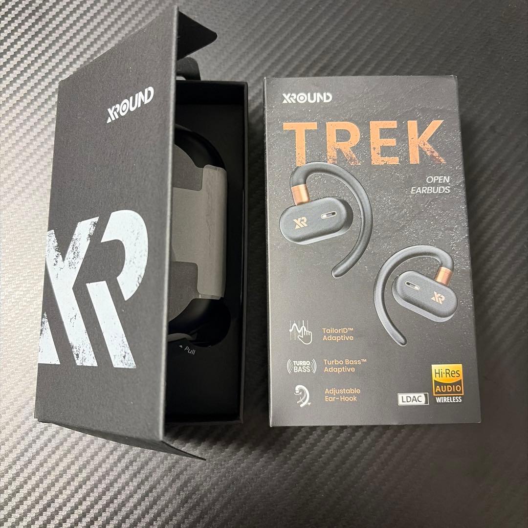 XROUND TREK ワイヤレスオープンイヤフォン ながら聞き