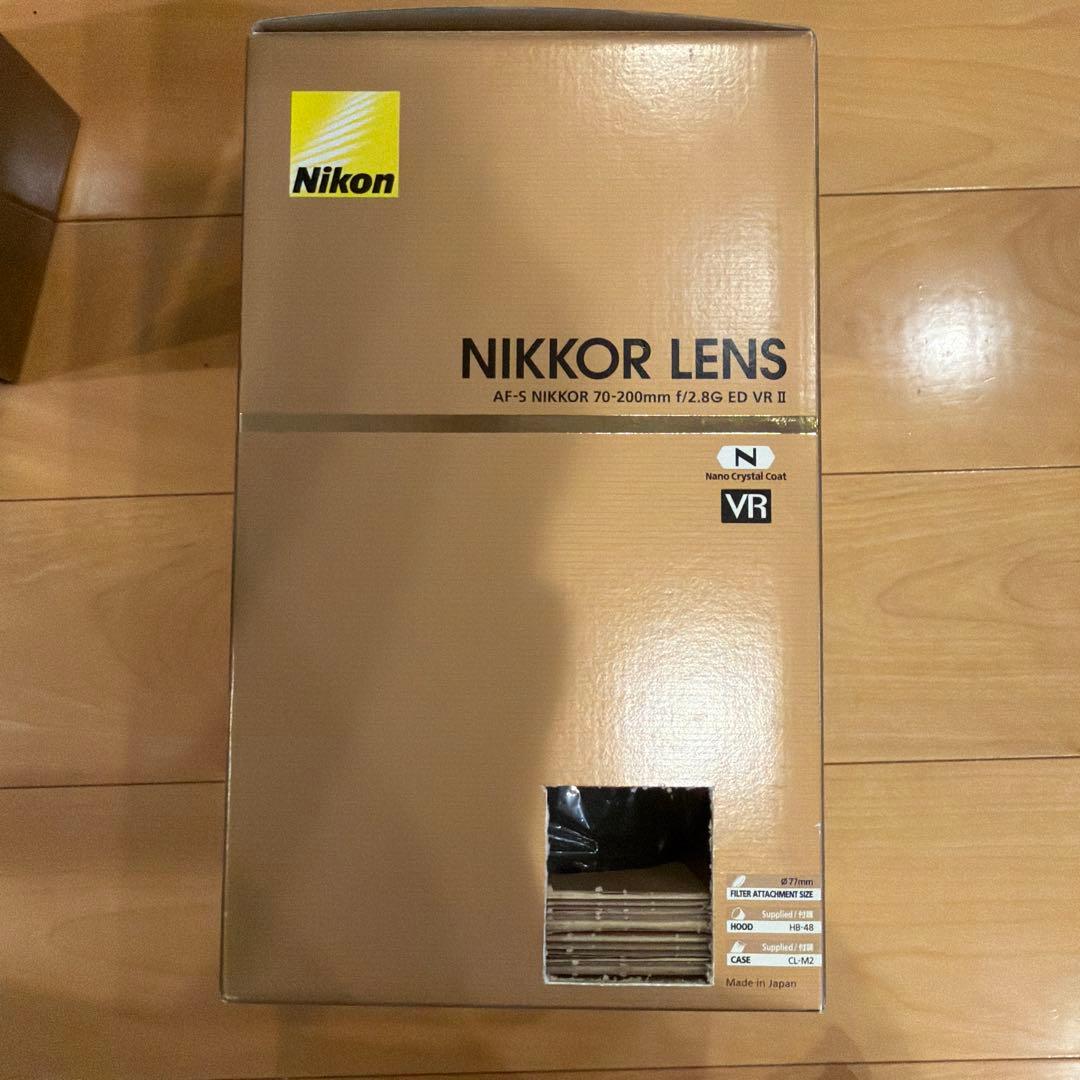 美品Nikon AF-S NIKKOR 70-200 f/2.8 ED VR Ⅱ