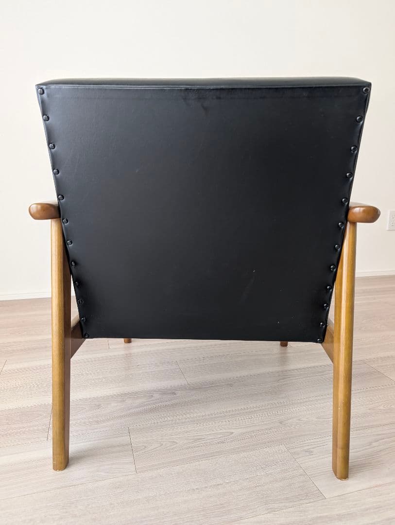 【カリモク60】Kチェア1シーター幅65cm W36140 スタンダードブラック